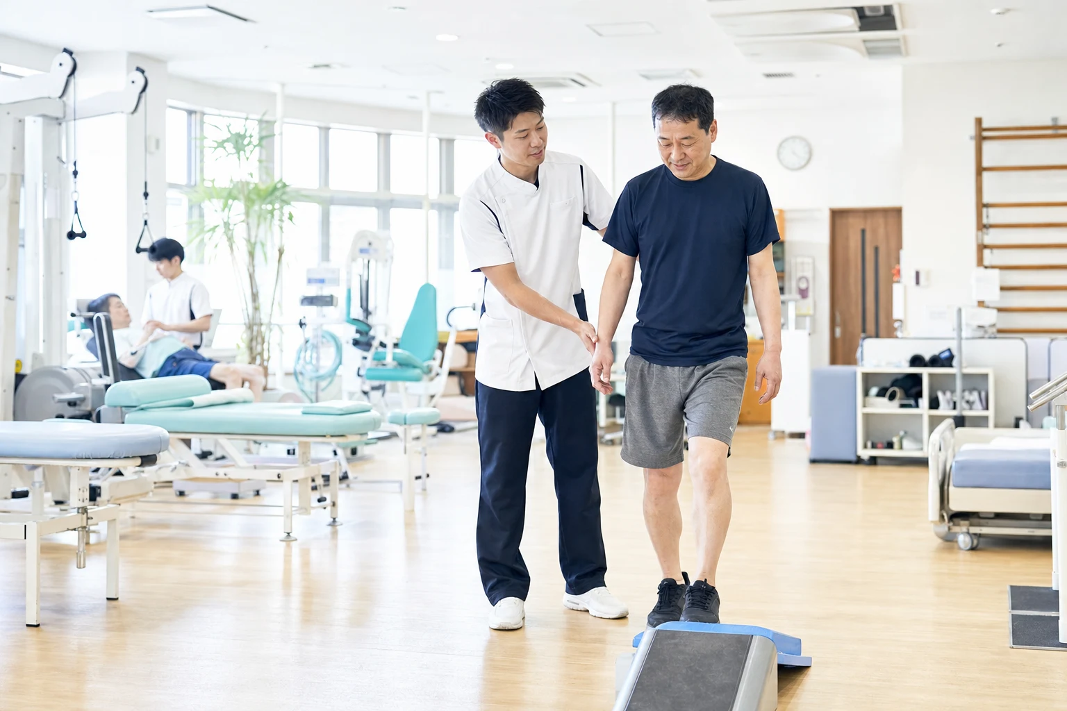 理学療法士によるリハビリのイメージ